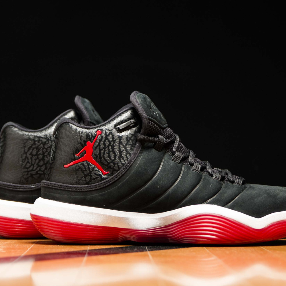 Jordan Super Fly Mens Size 15 Black Red 921203-001 - Picture 7 of 8